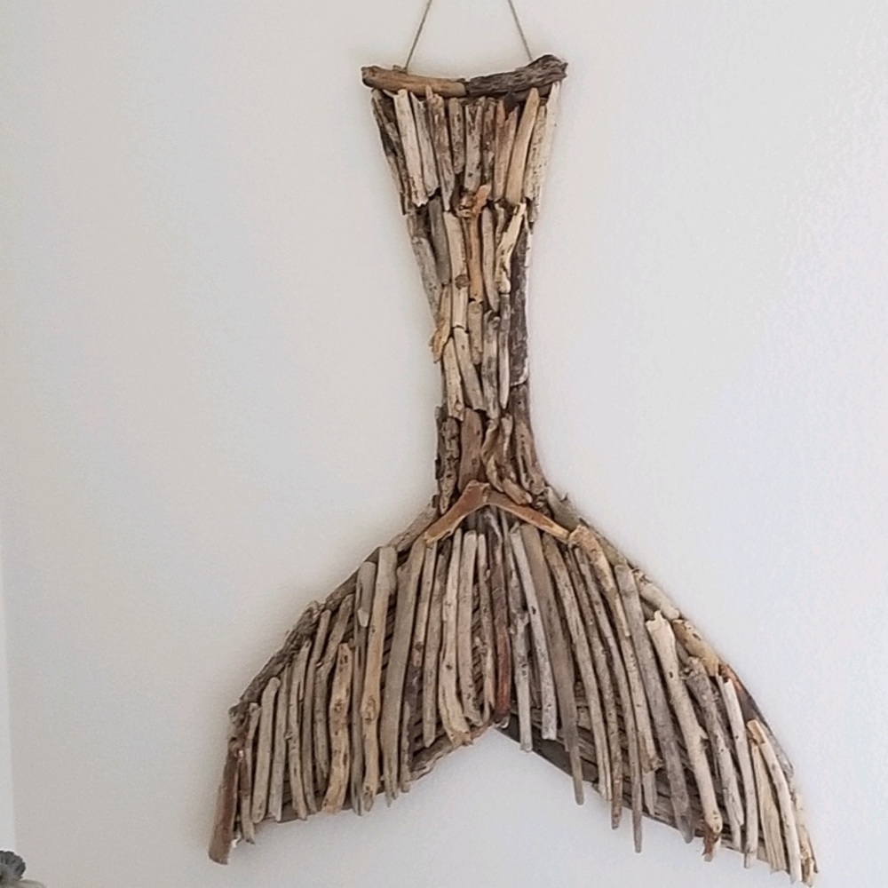 Large statement piece mermaid tail